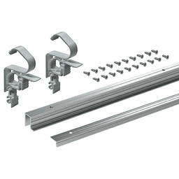 2400mm WingLine L Profile Set with Pre-Drilled Screw Mounting Positions for Easy Installation