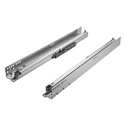15" Quadro 2D V6 IW21 Undermount Drawer Slide for Faceframe/Frameless Application, 90lb Capacity Full Extension with Push-to-Open (5/Box) Main - Image