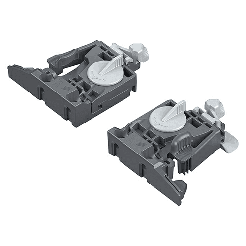 Front Fixing Clip Set for 5/8 in. Quadro IW21 Drawer Slides