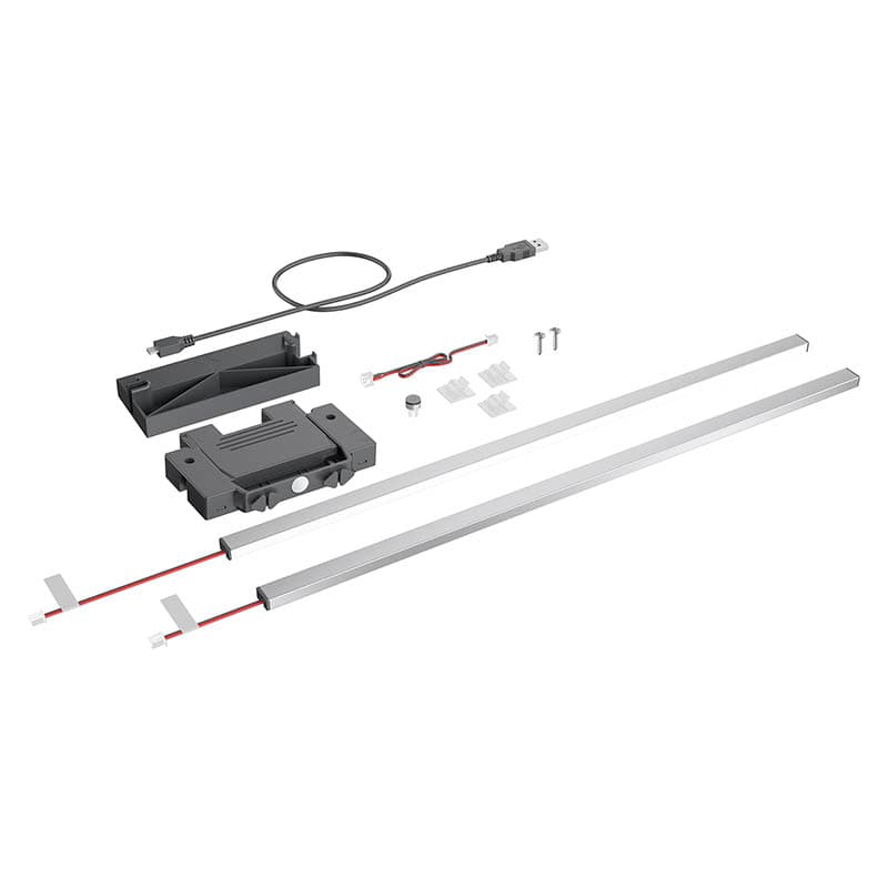 AvanTech YOU Illumination Design Profile, Stainless Steel, 350mm - Main Image
