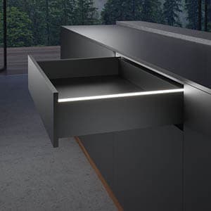AvanTech YOU Illumination Design Profile, Stainless Steel, 350mm - Alt Image 2