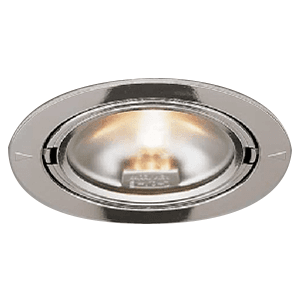 Hera Lighting ARFS Halogen 20W Spot Light, Stainless Steel Finish - Back View