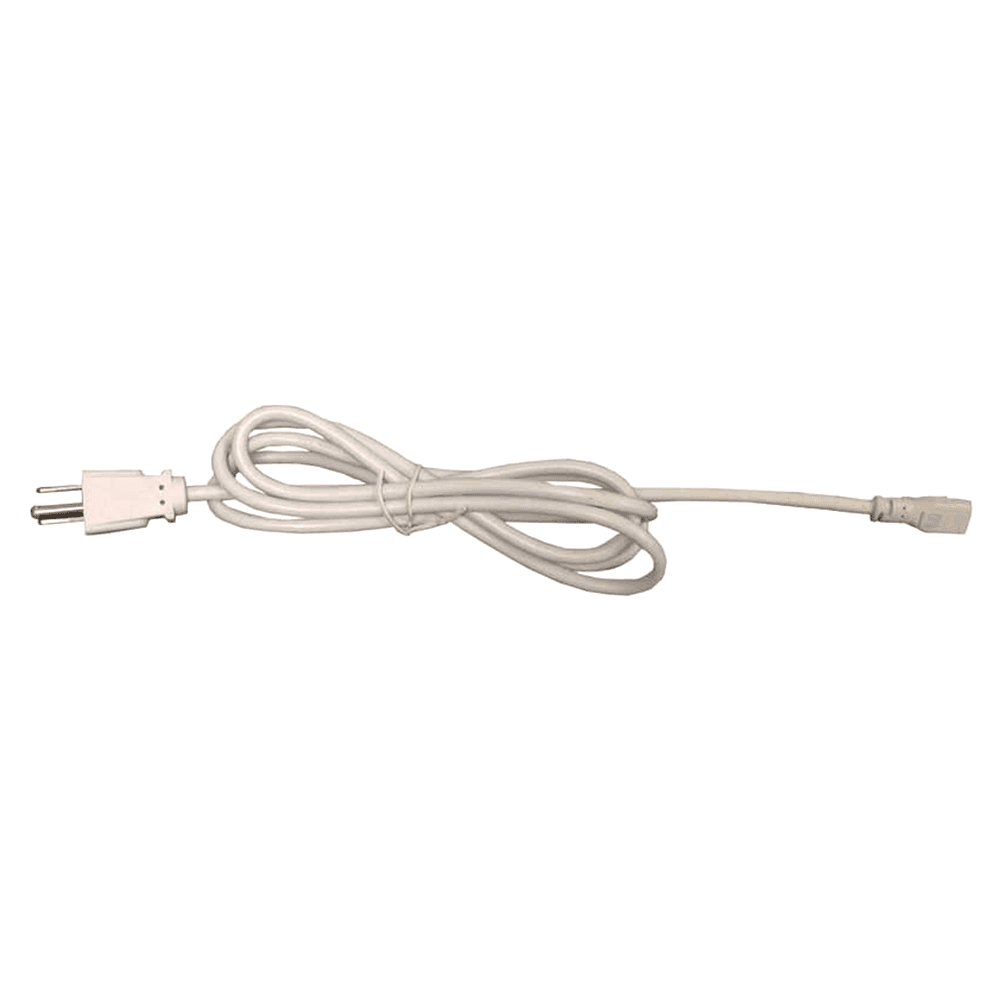 ELite-LED Power Cord with Roller Switch - White housing with white frosted lens - 50,000 hrs usable life - Magnetic mounting clips available