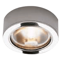 Hera Lighting KBS12 Halogen 20W Warm White Spot Light in Stainless Steel Finish (3/Set) - Angle View