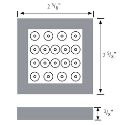 High-Quality EQ LED 1.2W Warm White Spot Light for Hera Lighting