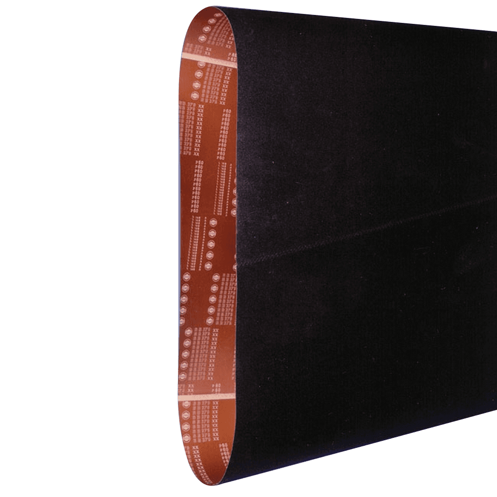 Hermes Abrasives 25x60 220 Grit Wide Sanding Belt with X-Cloth and Ceramic Grain for Grinding Metallic Materials and Deburring Castings