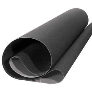 Hermes Abrasives 44" x 85" 150 Grit Wide Belt, Silicon Carbide on YX-Weight Cloth - Coils and Sheets Grinding