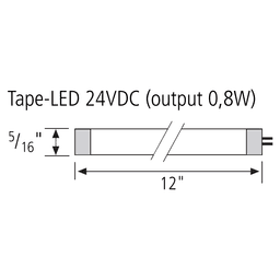 Long-lasting, heat-free LED strip lights for delicate products.