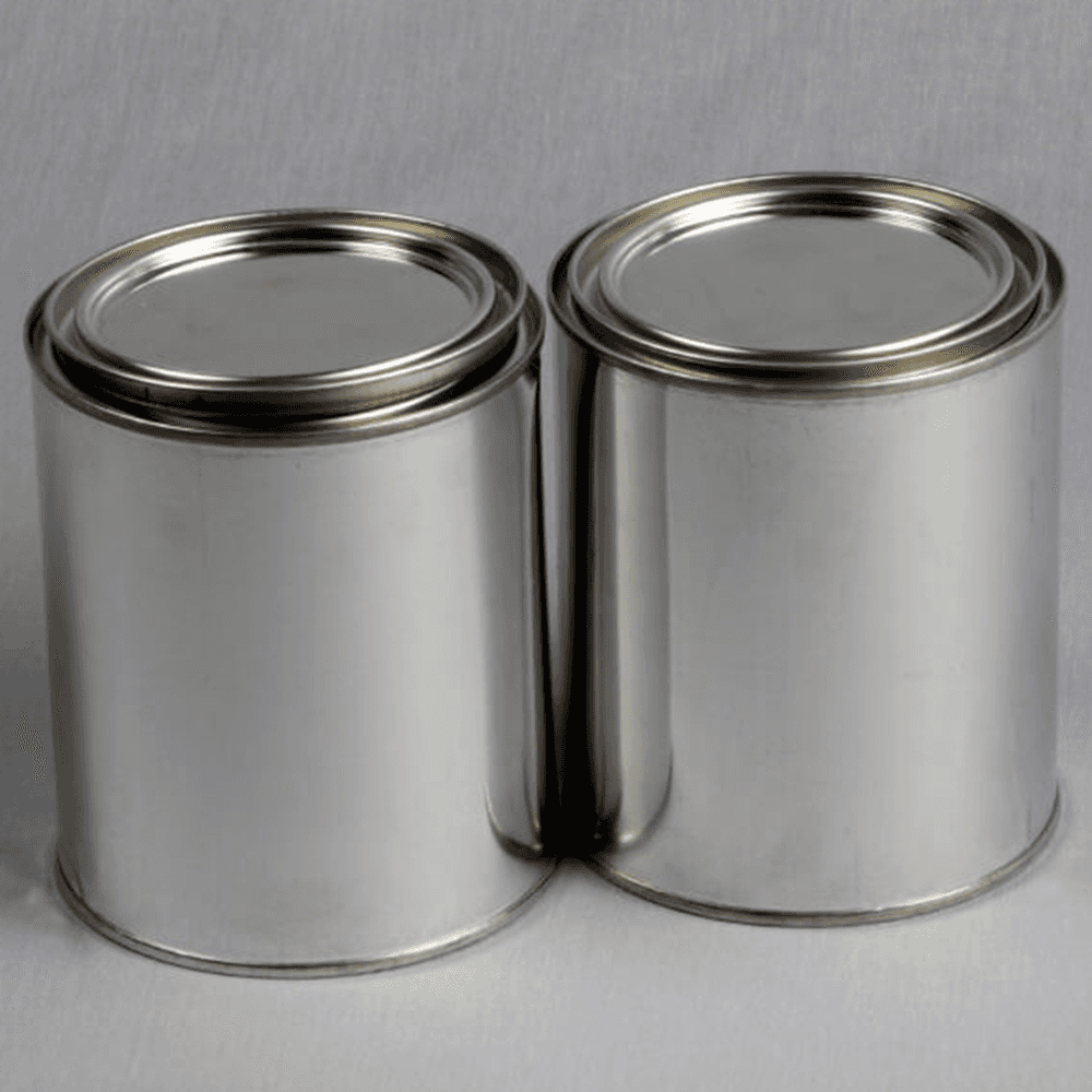 Industrial Container & Supply's Metal Can with Plugs - 1 Quart