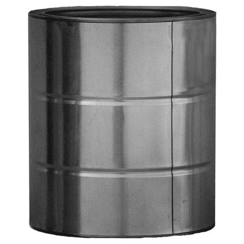 1 Gallon Metal Can with Plugs Beaded by Industrial Container & Supply