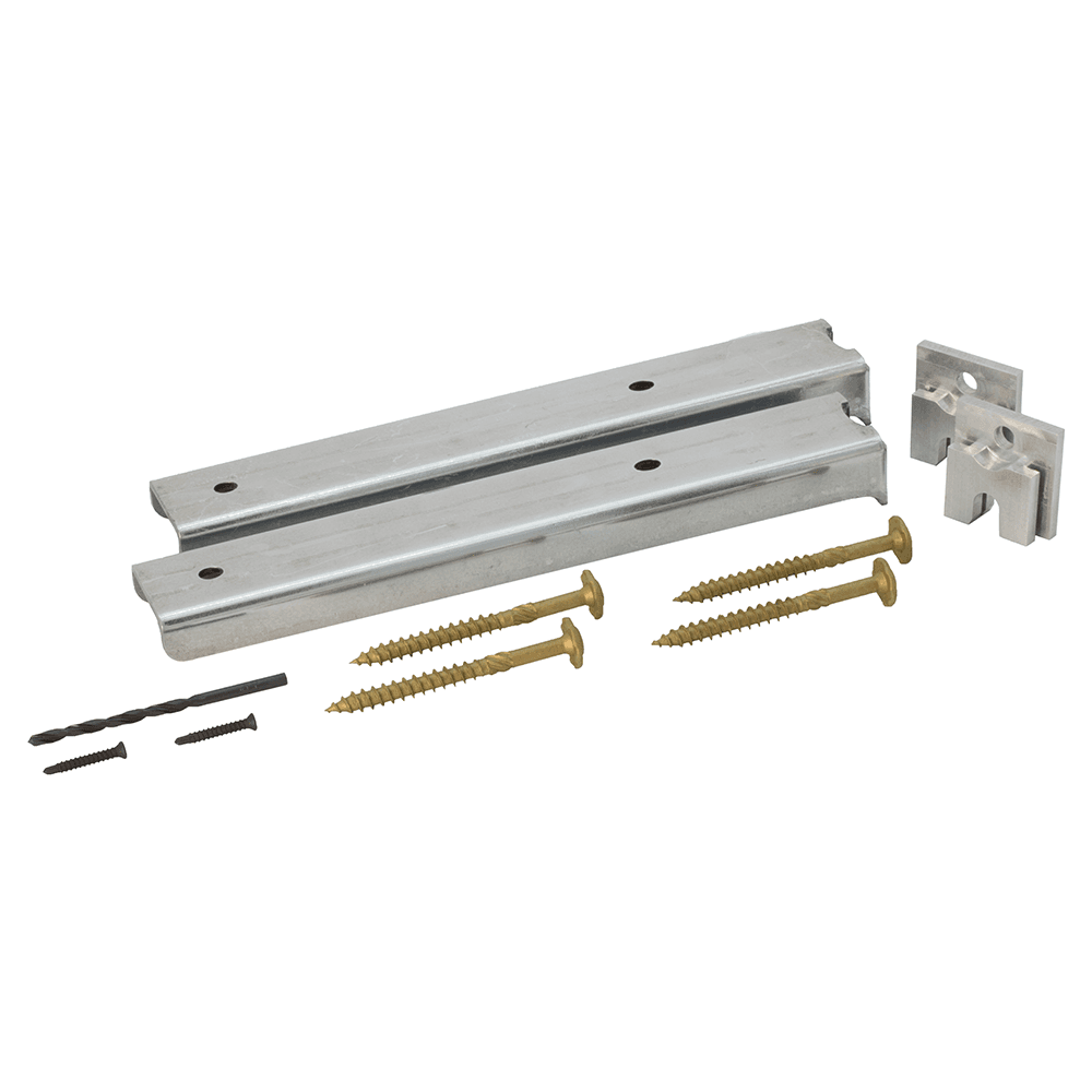 T-LOC-1575 8" Floating Shelf Bracket for Wood Stud Main - Image