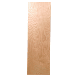 Iron-A-Way 7-3/4" Flush Maple Veneer Door Electric Ironing Center with 42" Non-Swiveling Board