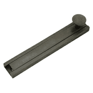 4" Decorative Light Duty Surface Bolt, Satin Nickel - Alt Image 1