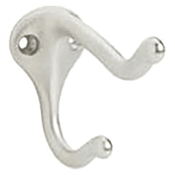 1-3/16" Coat/Hat Hook, Bright Chrome Main - Image