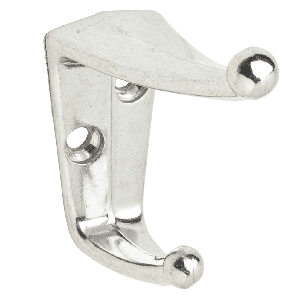 Aluminum Coat/Hat Hook with Wide Body Design for High-Stress Areas - Ives