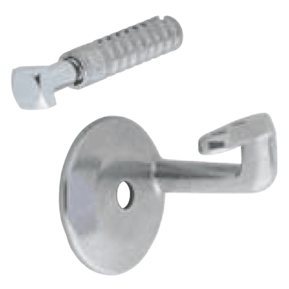3-1/8" Handrail Bracket with Fasteners for Masonry and Wood Applications