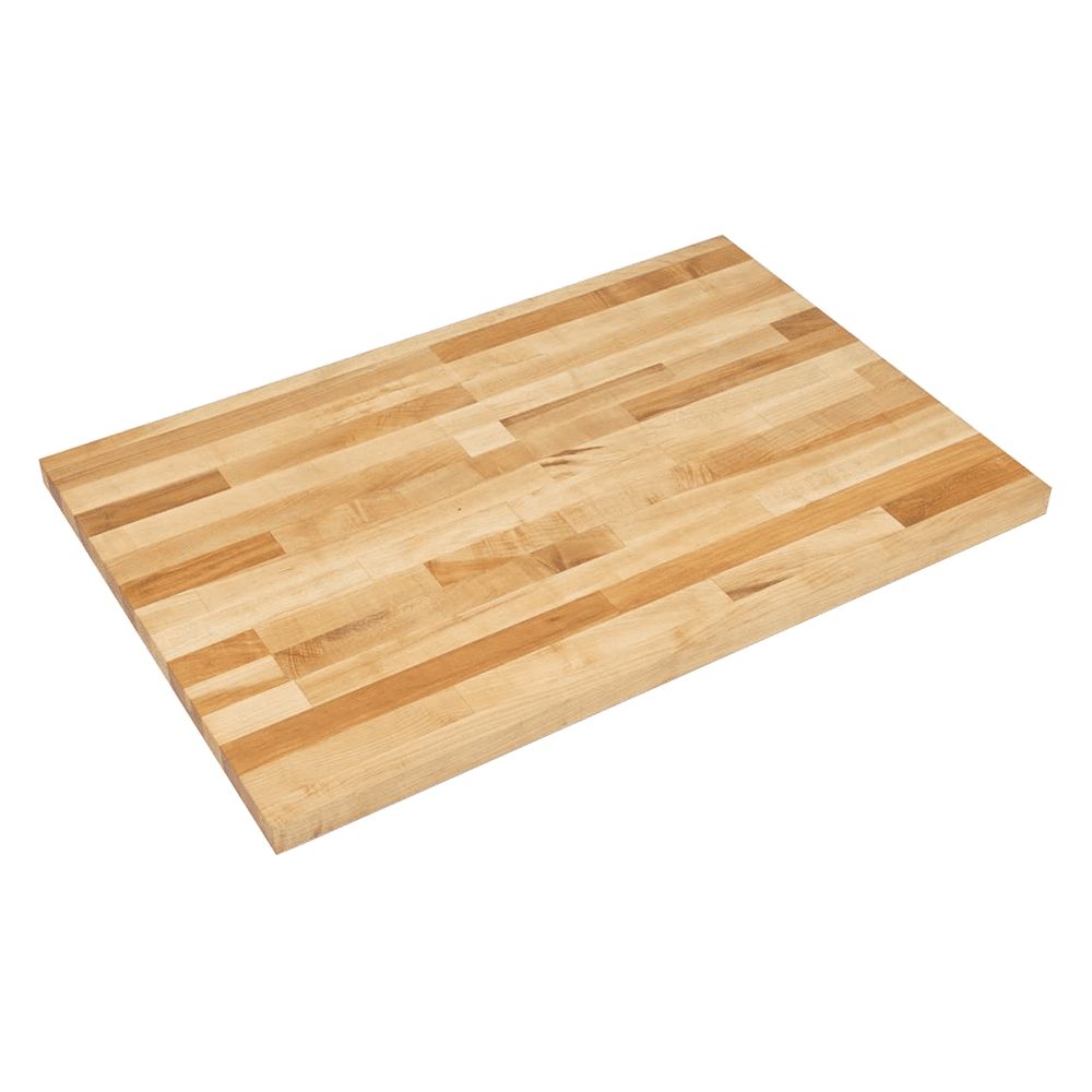 24" x 25" 1-1/2" Hard Rock Maple Butcher Block Countertop - Main Image