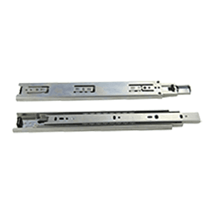Drawer Slide with 100lb Capacity, Full Extension, Zinc, 10 - Main Image