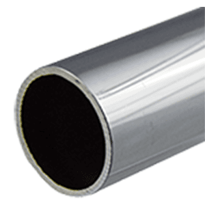 Steel material closet rod in chrome finish for 12'''' x 1-5/16" diameter by Pride Industrial Llc