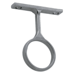 1-1/4" Diameter Closet Rod Round Center Support in Chrome Plated Finish by Pride Industrial Llc