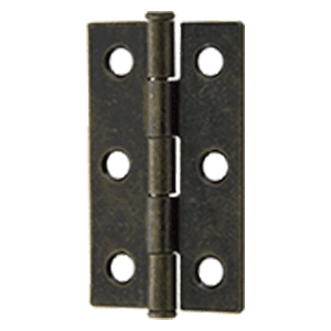 H123 Shutter Butt Hinge with Loose Pin, Almond - Alt Image 1
