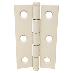 H123 Shutter Butt Hinge with Loose Pin, Almond - Main Image