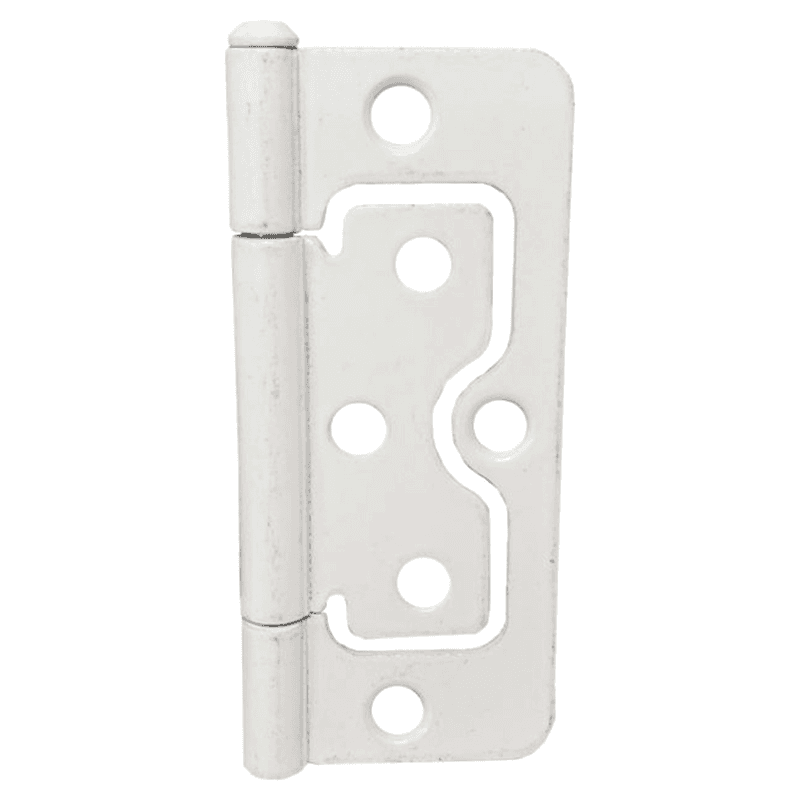 Non-Mortise Shutter Hinge with Loose Pin, White - Main Image