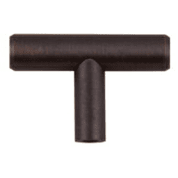 Satin nickel T-handle knob with 50.8mm bar pull by Pride Industrial Llc