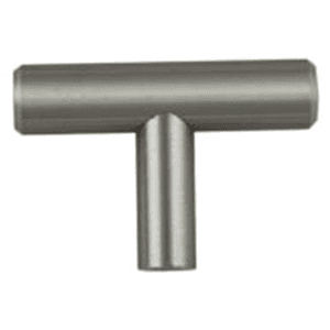 50.8mm satin nickel bar pull T-handle knob by Pride Industrial Llc