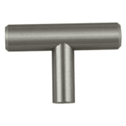 50.8mm satin nickel bar pull T-handle knob by Pride Industrial Llc
