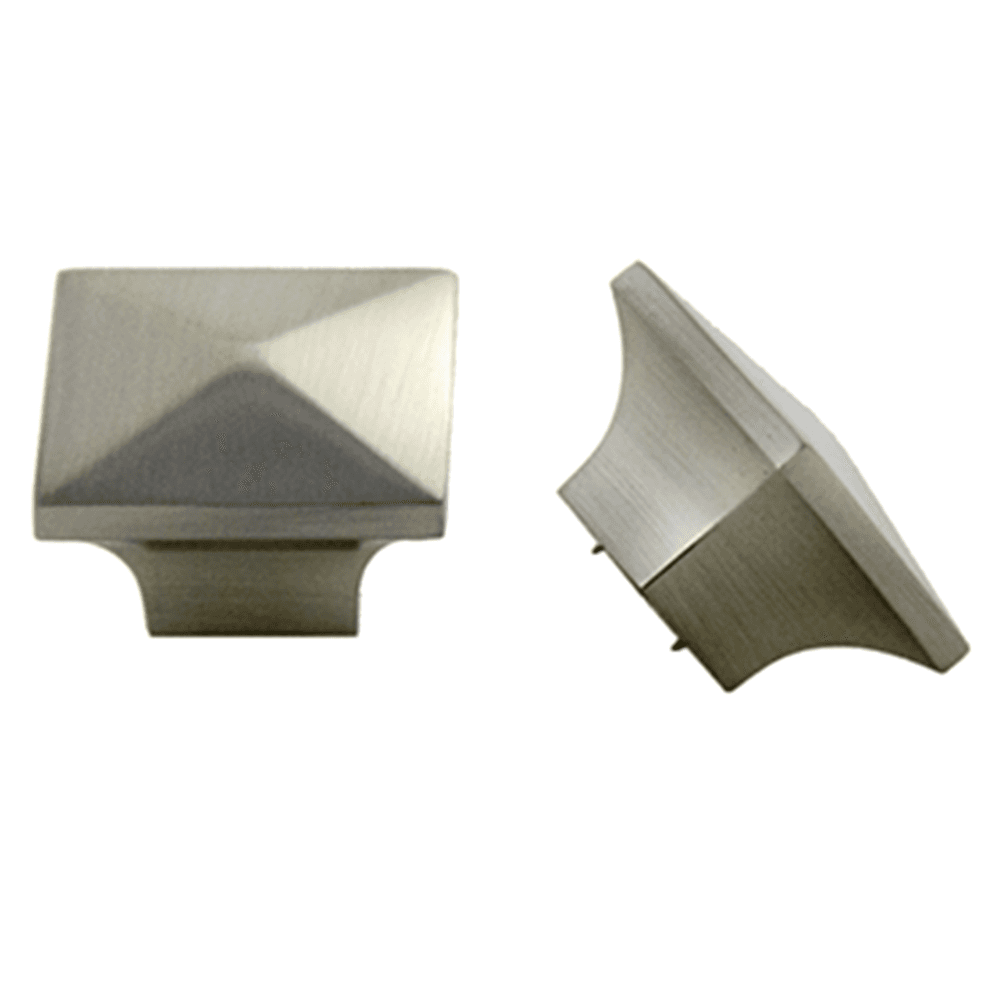 Modern and Sophisticated Satin Nickel Cabinet Knob by Pride Industrial Llc