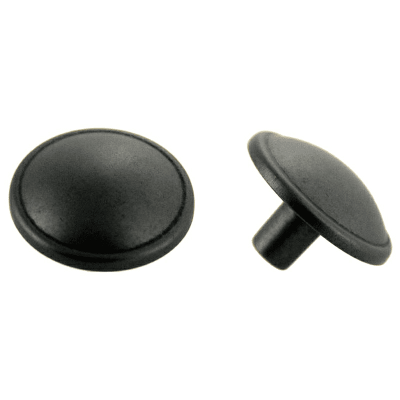 31.7mm Diameter Knob with Antique Black Finish