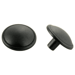 31.7mm Diameter Knob with Antique Black Finish