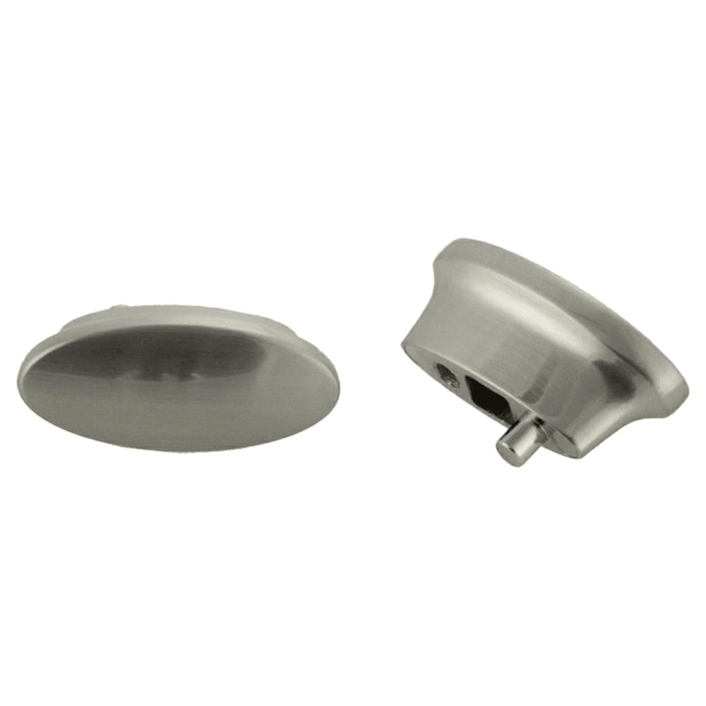 43mm Oval Knob in Satin Nickel Finish by Pride Industrial Llc