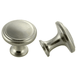 26mm projection satin nickel knob for cabinets and drawers