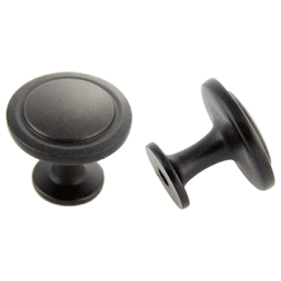 Satin Nickel Traditional Deco Round Knob by Pride Industrial Llc - 31.6mm