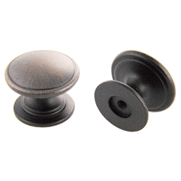 32mm Round Knob in Oil Brushed Bronze by Pride Industrial Llc - Cabinet Hardware