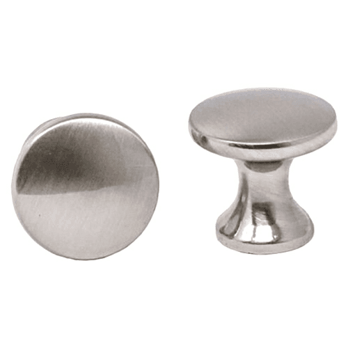 25mm Mini Mushroom Knob, Satin Nickel - Main Image