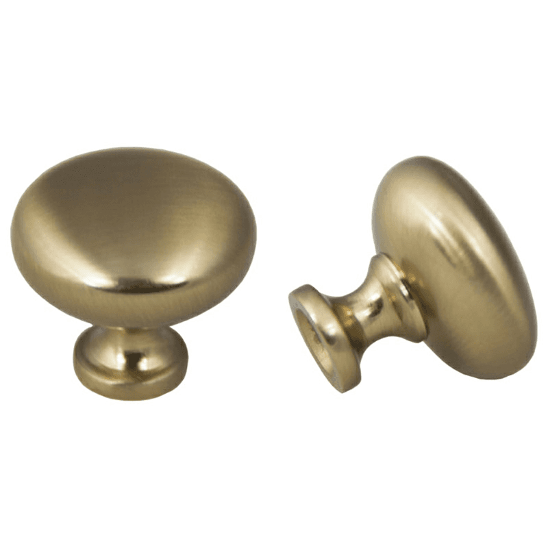 31mm mushroom knob in elegant rose gold finish for modern home interiors by Pride Industrial Llc.