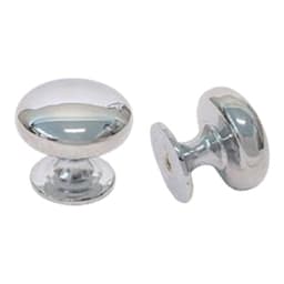 32mm Diecast Round Knob, Oil-Brushed Bronze - Main Image