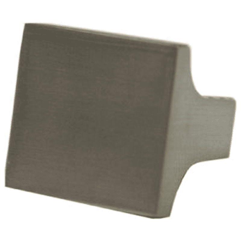 1" Miami Square Knob in Satin Nickel Finish by Pride Industrial Llc