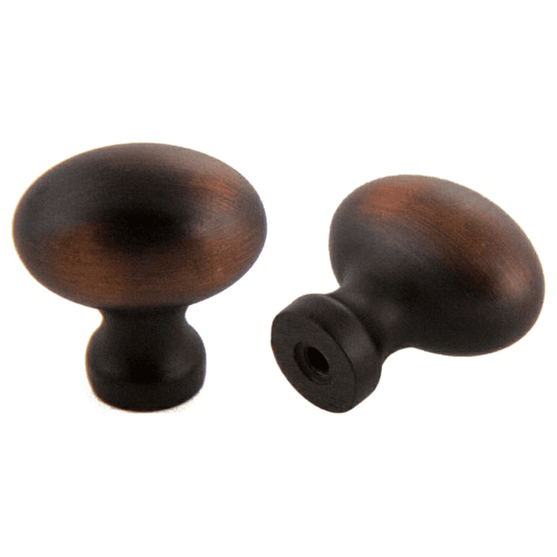Matte Black Football Knob with 32mm Diameter from Pride Industrial Llc