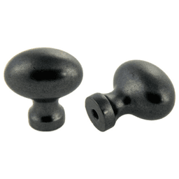 Pride Industrial Llc - 32mm Football Knob, Weathered Black - Image 1