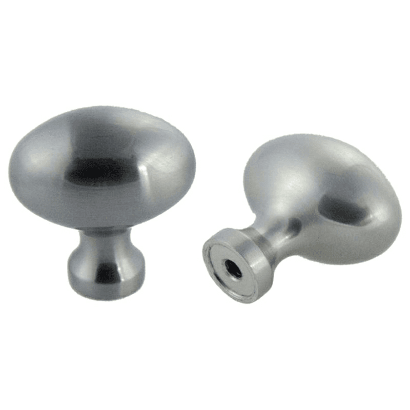 Pride Industrial Llc's satin nickel football knob