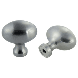 Pride Industrial Llc's satin nickel football knob