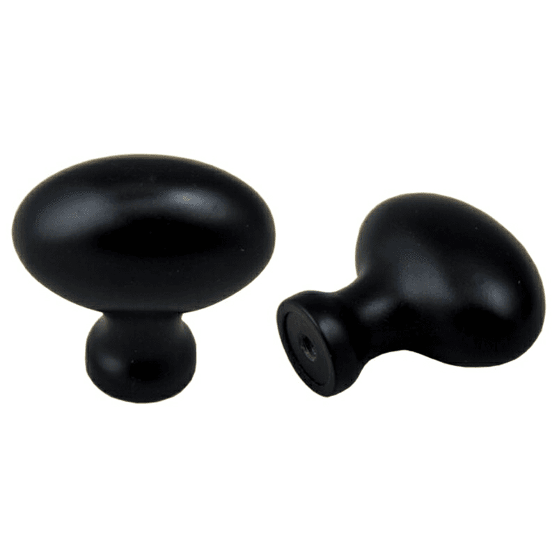 41mm matte black football knob by Pride Industrial LLC