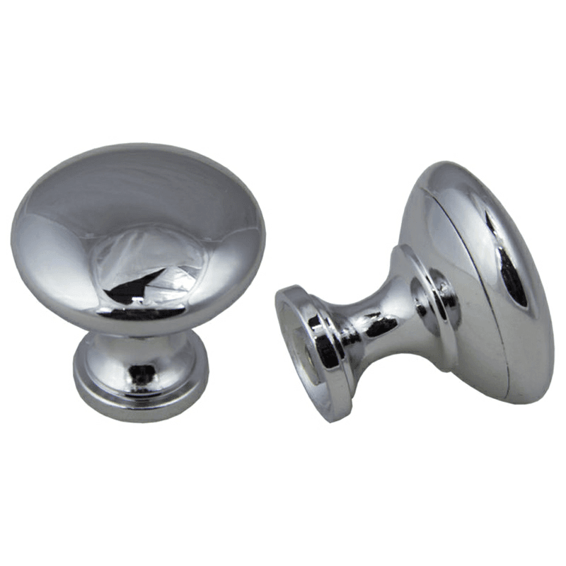 30mm polished chrome island round knob by Pride Industrial Llc