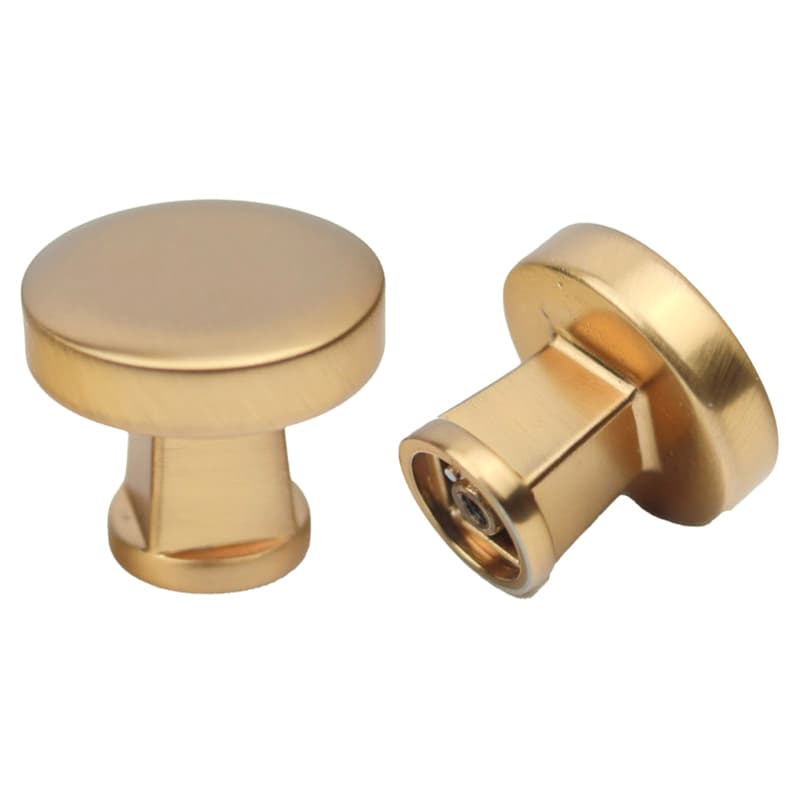 32mm Colorado Round Knob, Rose Gold - Main Image