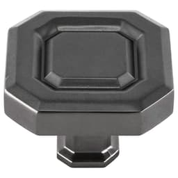 45mm Monaco Square Knob, Dark Pewter - Main Image