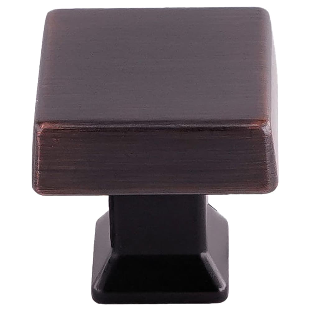 29.8mm Colorado Square Knob, Matte Black - Alt Image 1